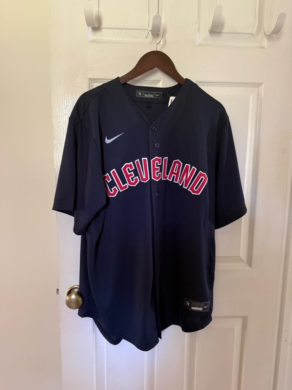 NWOT Nike Cleveland Guardians MLB Baseball Jersey Men’s Size XL